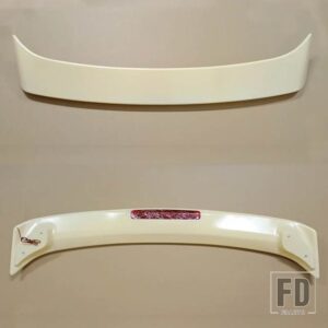 トヨタ リアウイングスポイラー カローラリアトランクリッドカースポーツスポイラーウイングカローラスポイラー 2006 - 2013 年 LED ランプ付き - Unpainted
