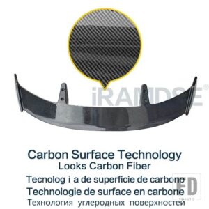 マツダ カーボンペイントスポイラー CX30 CX-30 カーボン表面リアフロントガラスウイングトランク ABS アクセサリー - Carbon Surface
