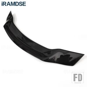 トヨタ リアウイング マーク X スポイラーレイツテールフィン 38596 カーボンペイントアクセサリー - Glossy Black