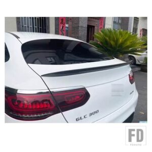 リアウイングベンツ GLC クーペスポイラー GLC200 260 300 2016-2022 テールフィンカーボンペイント ABS アクセサリー - Carbon Paint