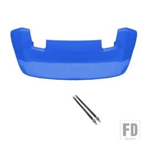 ホンダ カーボンスポイラー ジャズフィット GK5 2014-2019 ルーフスポイラーウイングタイプ 再取り付けアクセサリー - Blue