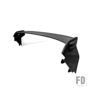 ミニクーパー R56 スポイラー テールフィンカーボンリアルーフウイングアクセサリー - Unpainted