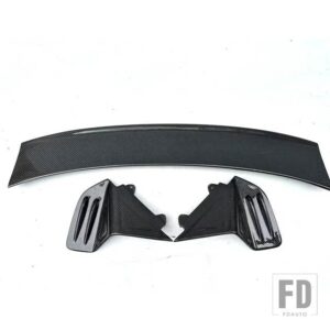 ミニクーパー R56 スポイラー テールフィンカーボンリアルーフウイングアクセサリー - Real Carbon Fiber