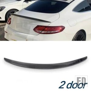 メルセデスベンツ カーボンスポイラー W205 C260 C43 C63 クーペ AMG リアダックテールウィング Cクラス 4 2 ドアトランクアクセサリー - 2 door AMG