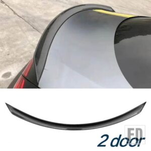メルセデスベンツ カーボンスポイラー W205 C260 C43 C63 クーペ AMG リアダックテールウィング Cクラス 4 2 ドアトランクアクセサリー - 2 door V