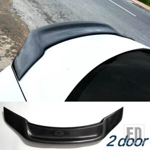 メルセデスベンツ カーボンスポイラー W205 C260 C43 C63 クーペ AMG リアダックテールウィング Cクラス 4 2 ドアトランクアクセサリー - 2 door R