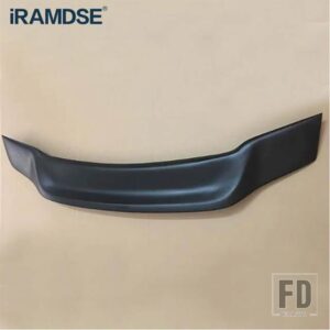 トランクスポイラーカーボンリアトランクウイング R スタイルスポイラーベンツ W212 E200 E260 E300 E350 E400 E500 2009 - 2013 4 ドアセダン - Unpainted FRP