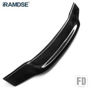 トランクスポイラーカーボンリアトランクウイング R スタイルスポイラーベンツ W212 E200 E260 E300 E350 E400 E500 2009 - 2013 4 ドアセダン - Gloss black