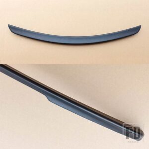 カーボンスポイラーベンツ W209 テールフィン CLK200 280 350 55 63 黒リアウイングアクセサリー - Unpainted