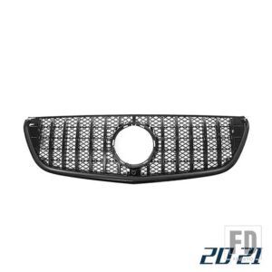 レーシンググリルフロントバンパーグリルメッシュベンツヴィト W447 2020 2021 - Type B Black