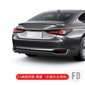 レクサス トランクスポイラー ABS 材料リペアアクセサリーリアダックテールスポイラー ES200 ES260 300H 2018 - 2021 - Mercury gray