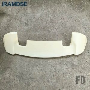 ホンダ ジャズフィット GK5 2014 15 16 17 18 19 テールフィンブラックルーフウイングカーボンペイント装飾アクセサリー - Unpainted