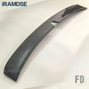 ルーフスポイラー ベンツ W211 テールフィン E240 280 320 350 E63 リアウイングアクセサリー - Carbon Paint