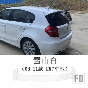 BMW F20 スポイラー E87 リアウイング 118I 120I 125I ブラックカーボンペイントテールフィン 2008-2019 - E87 White