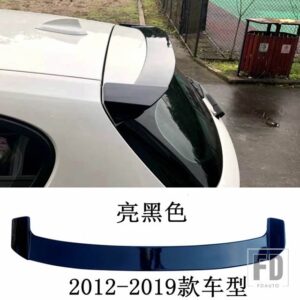 BMW F20 スポイラー E87 リアウイング 118I 120I 125I ブラックカーボンペイントテールフィン 2008-2019 - F20 Glossy black