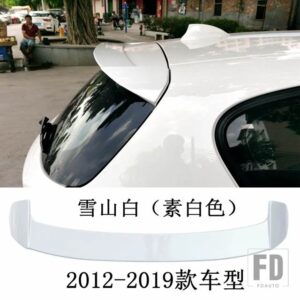 BMW F20 スポイラー E87 リアウイング 118I 120I 125I ブラックカーボンペイントテールフィン 2008-2019 - F20 White