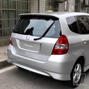 ホンダ グロスブラックスポイラー ジャズフィット 2004 - 2007 ABS 材料リアウイングルーフの装飾 ACCESSORIE - Silver