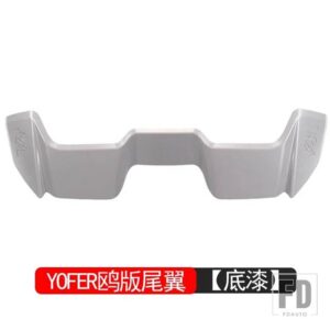 ルーフスポイラータイプ F リアトランクウイング ABS 材料リペアアクセサリーフィット GK5 ジャズ 2014 15 16 17 18 19 20 - Unpainted