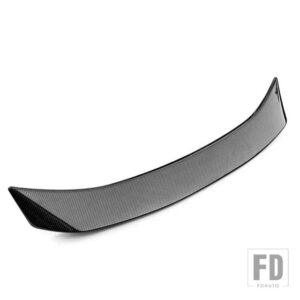 ホンダ ブラックスポイラー シビックハッチバック 2021 22 23 第 11 世代カーボン表面リアウイング - Carbon Paint