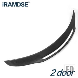 タイプ PSL スポイラーベンツ W205 C260 クーペ C43 C63 AMG カーボンリアダックテールウィング Cクラス 4 2 ドアトランクアクセサリー - 2 door Carbon