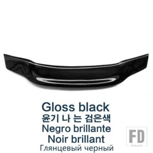 カーボンスポイラーベンツ CLAクラス W117 2013-2019 年タイプ R リアダックテールウイングアクセサリー - Gloss black