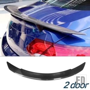 カーボンスポイラーベンツ W205 C260 クーペ C43 C63 AMG リアダックテールウィング Cクラス 4 2 ドアトランクタイプ RT アクセサリー - 2 door Carbon