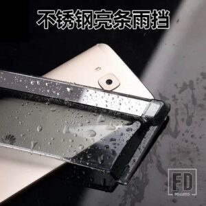 ウィンドウバイザー HAVAL F7 F7X 2019-21 サイドサン雨シールド外装ボディ装飾アクセサリー - F7X B 4pcs