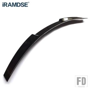 BMW スポイラー F44 2シリーズ 4 ドアカーボン 2020 2021 2022 年ダックテールリアブーツダックテールウイング装飾アクセサリー - Glossy Black