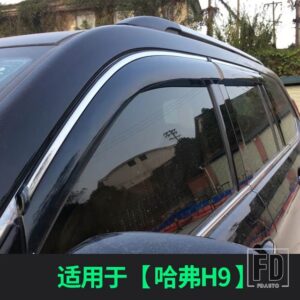 ウィンドウバイザーサイド 4ピース太陽雨シールド外装 HAVAL H6 H1 H2 H3 H4 H5 H7 H8 H9 F5 F7 F7X - H9