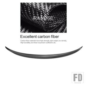 BMW スポイラー G30 5シリーズ 520 530 540 2018 19 20 21 カーボンリアトランクウイングブラックダックテール - Carbon Fiber