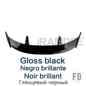 キャデラック ルーフスポイラー XT5 2016-2022 リアトランクウイング ABS 材料リペアアクセサリー - Gloss black