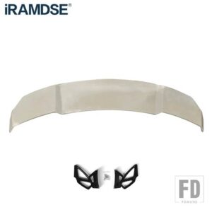 BMW 汎用 カーボンペイント F30 スポイラー E90 E92 F10 F23 Z4 タイプ ABS プラスチックリアトランクウイングアクセサリー - Unpainted