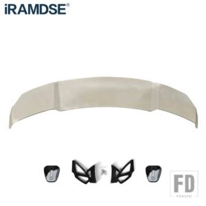 メルセデスベンツ カーボン塗装スポイラー SLK R171 R172 2004-2013タイプ V ABS プラスチックリアトランクウイングアクセサリー - Unpainted