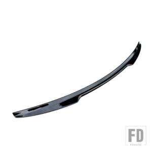 ブラックスポイラー XPENG P5 テールフィン 2021 2022 リアウイングアクセサリー軽量簡単なインストール - Glossy Black
