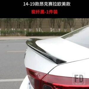 マツダ トランクスポイラーカーボン表面 ABS 素材リアダックテールスポイラー 3 セダン 20-23 14 - 19 - 14-19A CarbonSurface