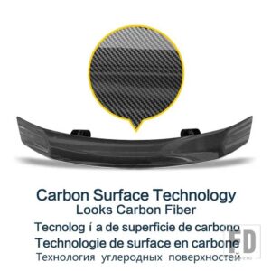 ホンダ リアウイング アコード 2018-2021 トランクスポイラーカーボン表面 TC スタイルカーアクセサリー - Carbon Surface