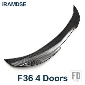 BMW F36 スポイラー 4シリーズ F32 クーペタイプ PSM 2013-2019 リアダックテールウイングトランク ABS アクセサリー - F36 Carbon Paint