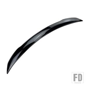 メルセデスベンツ カーボンペイントスポイラー W118 CLAクラス C118 2019-2022 CLA250 CLA200 CLA220 リアダックテールウイングトランクアクセ - Glossy Black