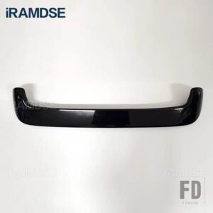 プジョー ブラックスポイラー 206 ハッチバックテールフィン 4 ドアリアウイングアクセサリー - Glossy Black