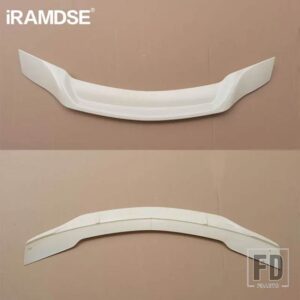 メルセデスベンツ カーボン表面スポイラー Cクラス W204 2008-2014 C200 C250 C300 4 ドアセダンリアトランクウイングダックテールリップ - Unpainted