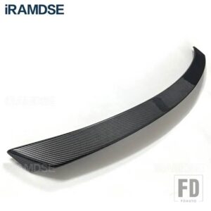 リアウイングベンツ W221 スポイラー S500 S300 350 600 2007-2012 Sクラステールフィン ABS プラスチックアクセサリー - Carbon Paint