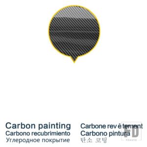 ルーフスポイラー ベンツ W204 Cクラス 4 ドアセダン 2008-2014 C200 C250 C300 リアウイングアクセサリー - Carbon Paint