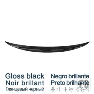 BMW リアウイング X6 E71 スポイラー 2008 2014 ブラック ABS プラスチックテールフィンアクセサリー - Glossy Black