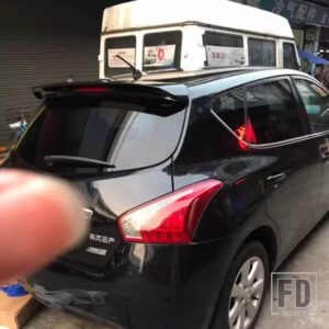 ホンダ ルーフウイング タイドスポイラー 2005-2015 ホワイトテールフィンアクセサリー - 11-15 Glossy Black