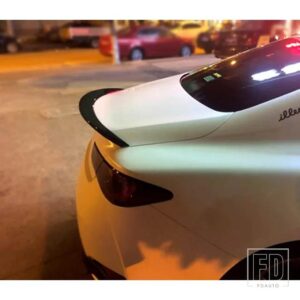 トランクスポイラーインフィニティ Q60 Q60S 2017-2020 ABS プラスチックカーアクセサリーリアテールウイング - Gloss black