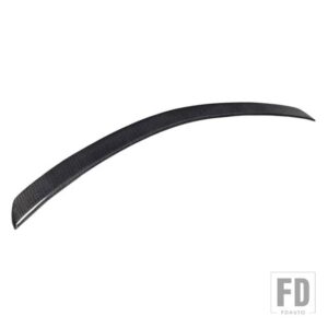 カーボンペイントスポイラー ベンツ Cクラス W204 テールフィン C200 C250 C300 4 ドアセダン 2008-2014 リアウイング - Carbon Surface