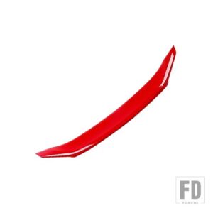 ホンダ トランクスポイラーカーボン表面 ABS 材料リアダックテールスポイラー シビック千田 2016 17 18 - Red