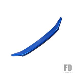 ホンダ トランクスポイラーカーボン表面 ABS 材料リアダックテールスポイラー シビック千田 2016 17 18 - Blue