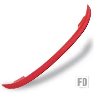 シボレー リアウイングクルーズ 2009-2015 トランクスポイラーカーボン表面 MT スタイルリペアアクセサリー - Red