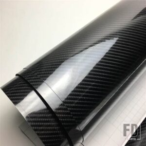超光沢 6D カーボンビニールフィルムステッカー気泡車ラップコンピュータスキン電話オートバイ